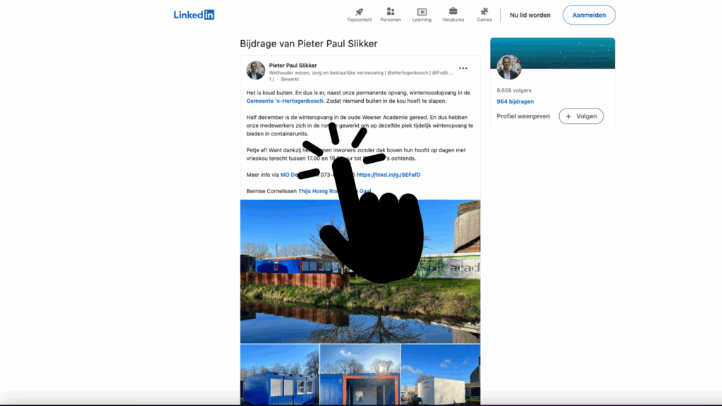 linkedinbericht bedmobile